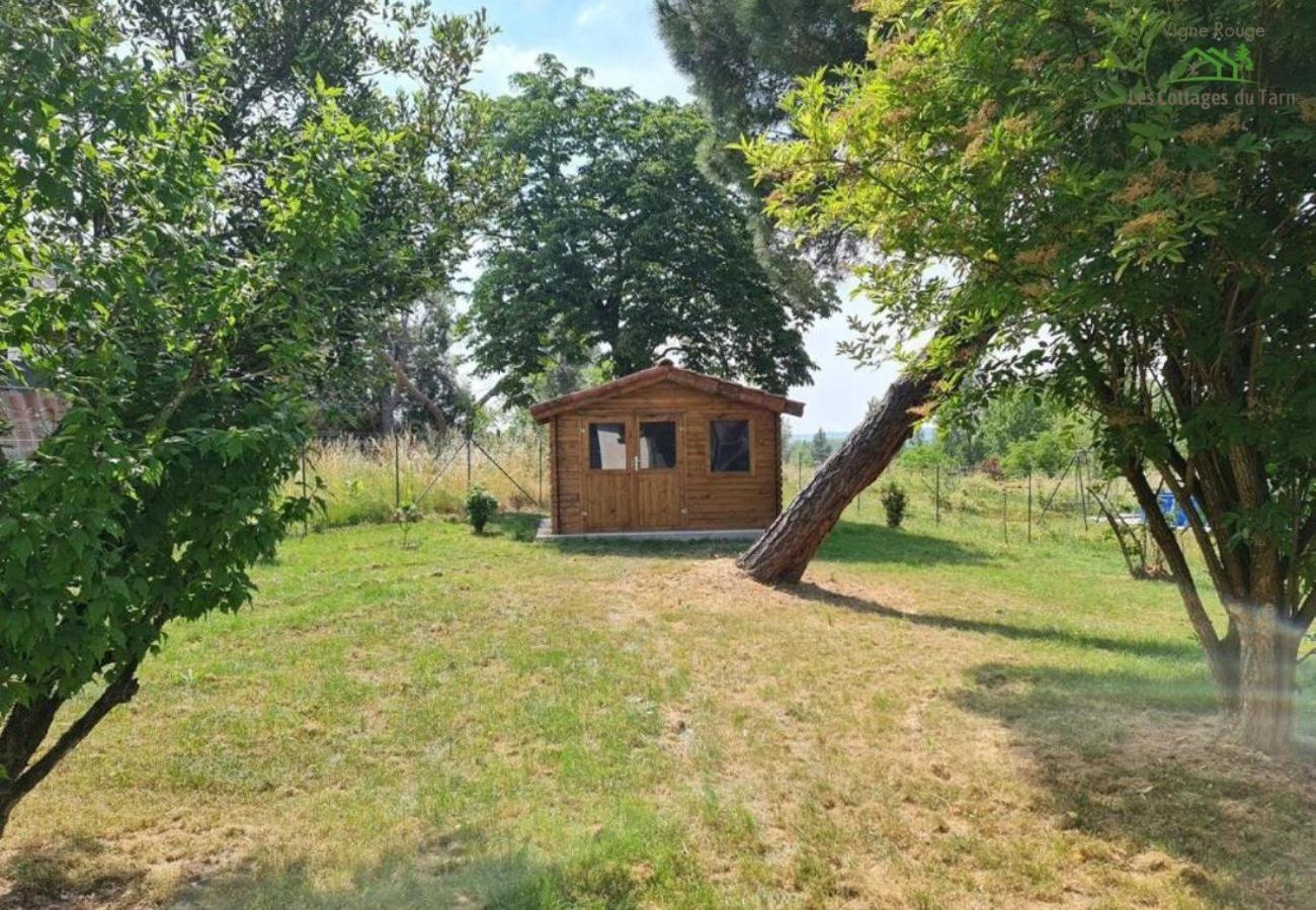 Le Cottage Nature Vigne Rouge Gaillac entre Albi / Toulouse Brens  Esterno foto