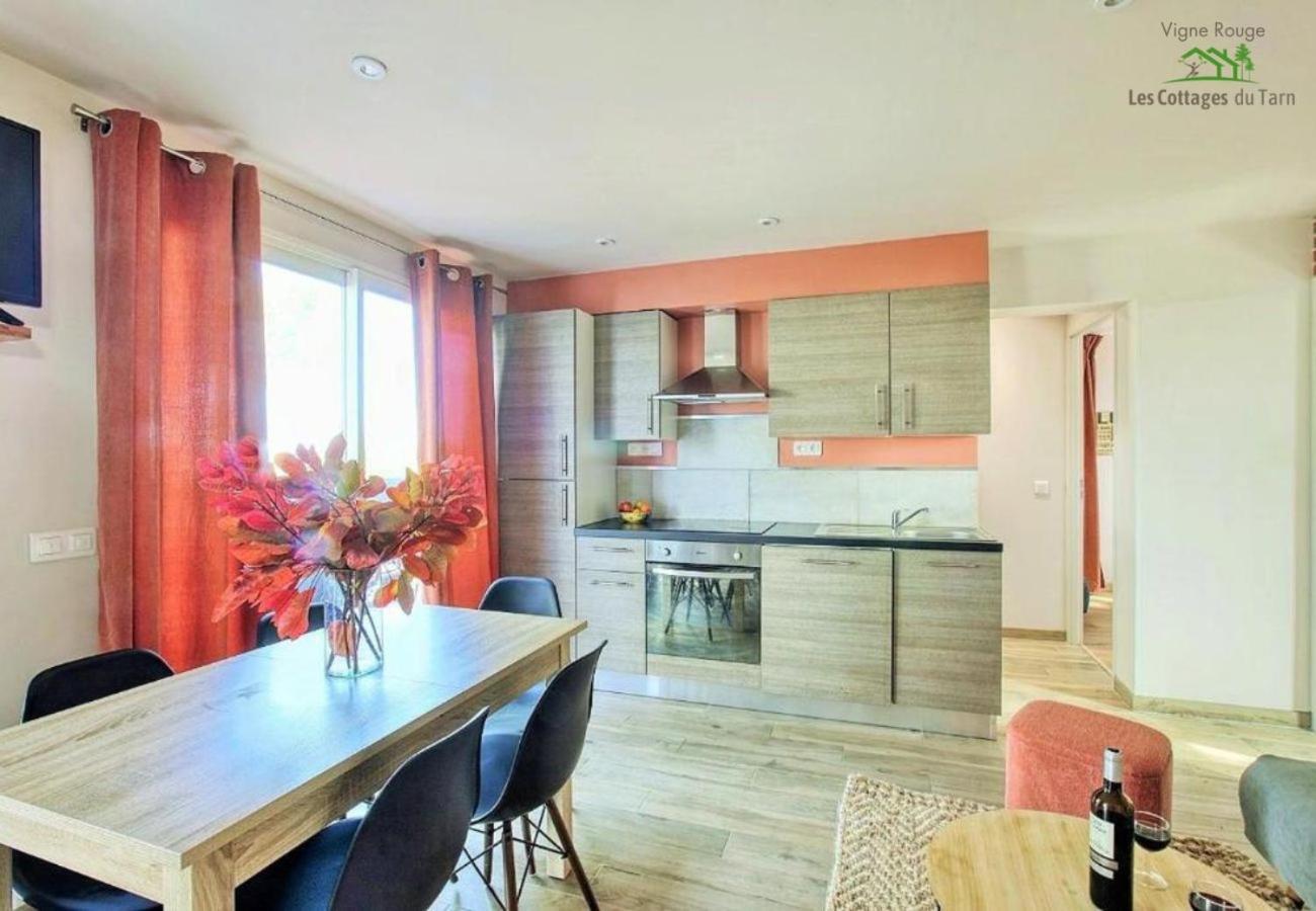 Le Cottage Nature Vigne Rouge Gaillac entre Albi / Toulouse Brens  Esterno foto